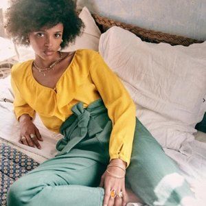 Sezane Priscille Blouse NWT 40